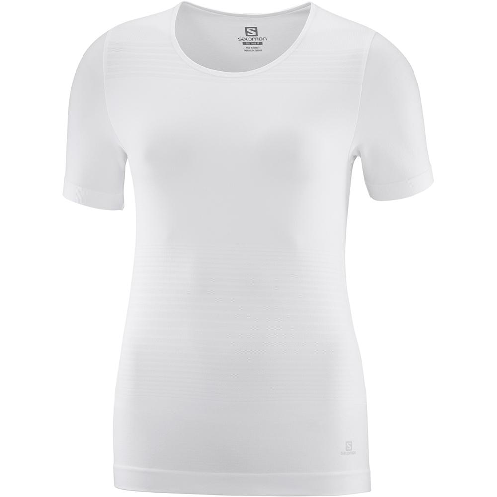 Salomon T-Shirts Dame Hvide - ELEVATE MOVE'ON W (LQKGV-4175)